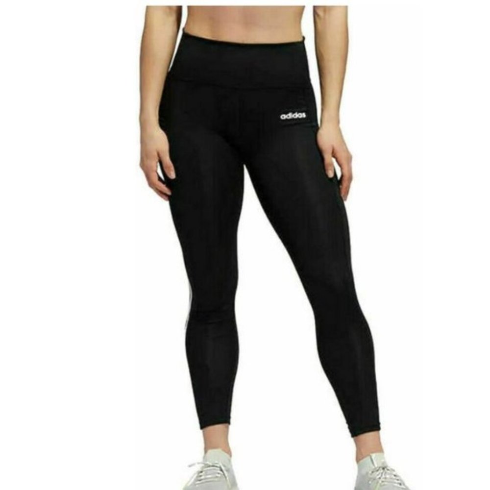 Adidas Ladies' High Waist 7/8 3-Stripe Active Tigh